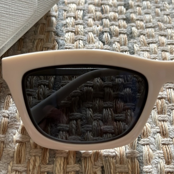 Michael Kors White Frame Stowe Sunglasses - Picture 6 of 13